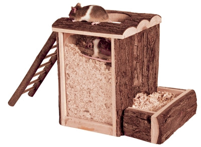 Trixie Natural Living Play and Digging Tower Hamster - Image 1