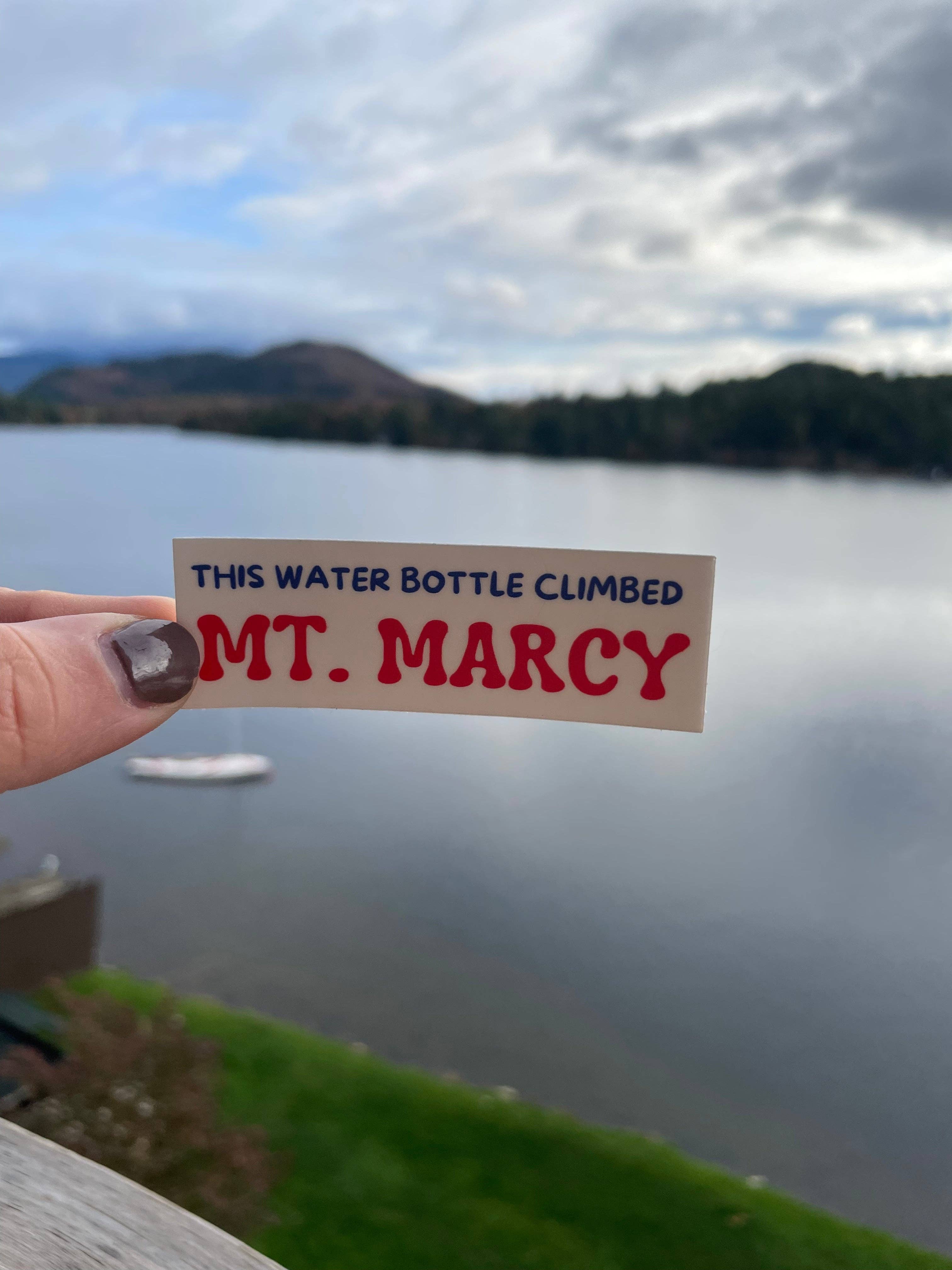 This Water Bottle Climbed Mt. Marcy Sticker - Image 1