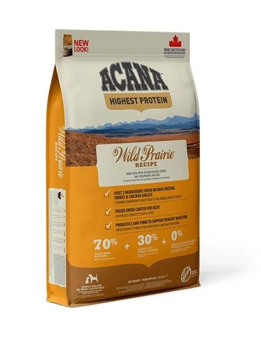Acana Highest Protein Wild Prairie Dry Dog Food – Highest Protein with Chicken and Turkey – 11.4 kg