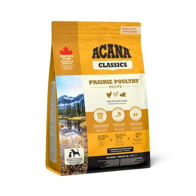 Acana Classic Prairie Poultry Dog Food – Free-Range Poultry Nutrition – 2 kg, 9.7 kg, 14.5 kg