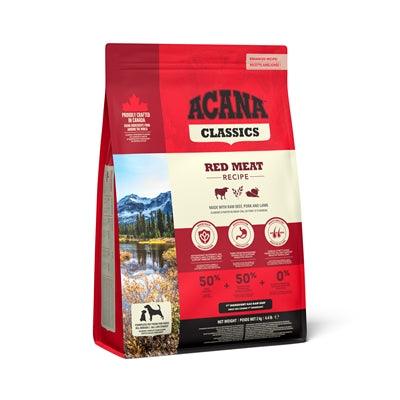 Acana Classic Red Dry Dog Food – Complete food with lamb, beef and pork – 2 kg, 9.7 kg, 14.5 kg
