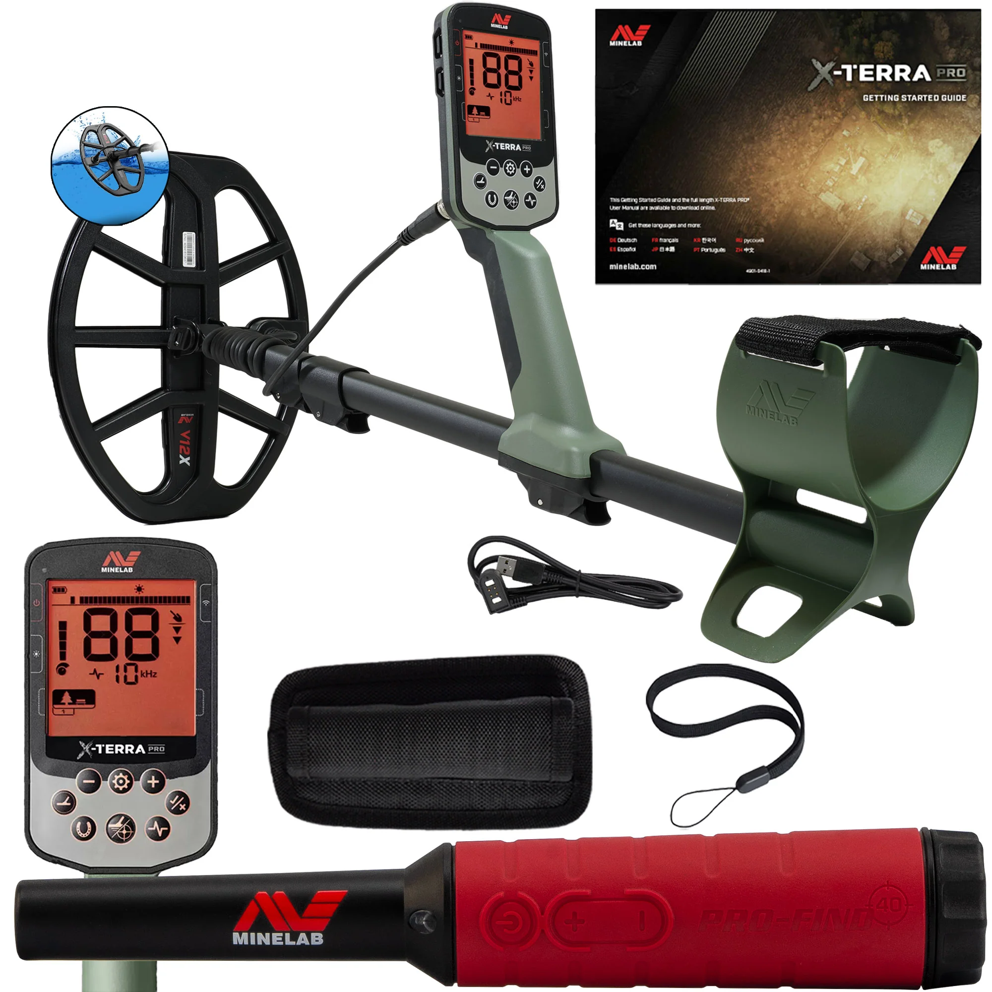 Minelab X-TERRA PRO Metal Detector with Pro-Find 40 - Image 2