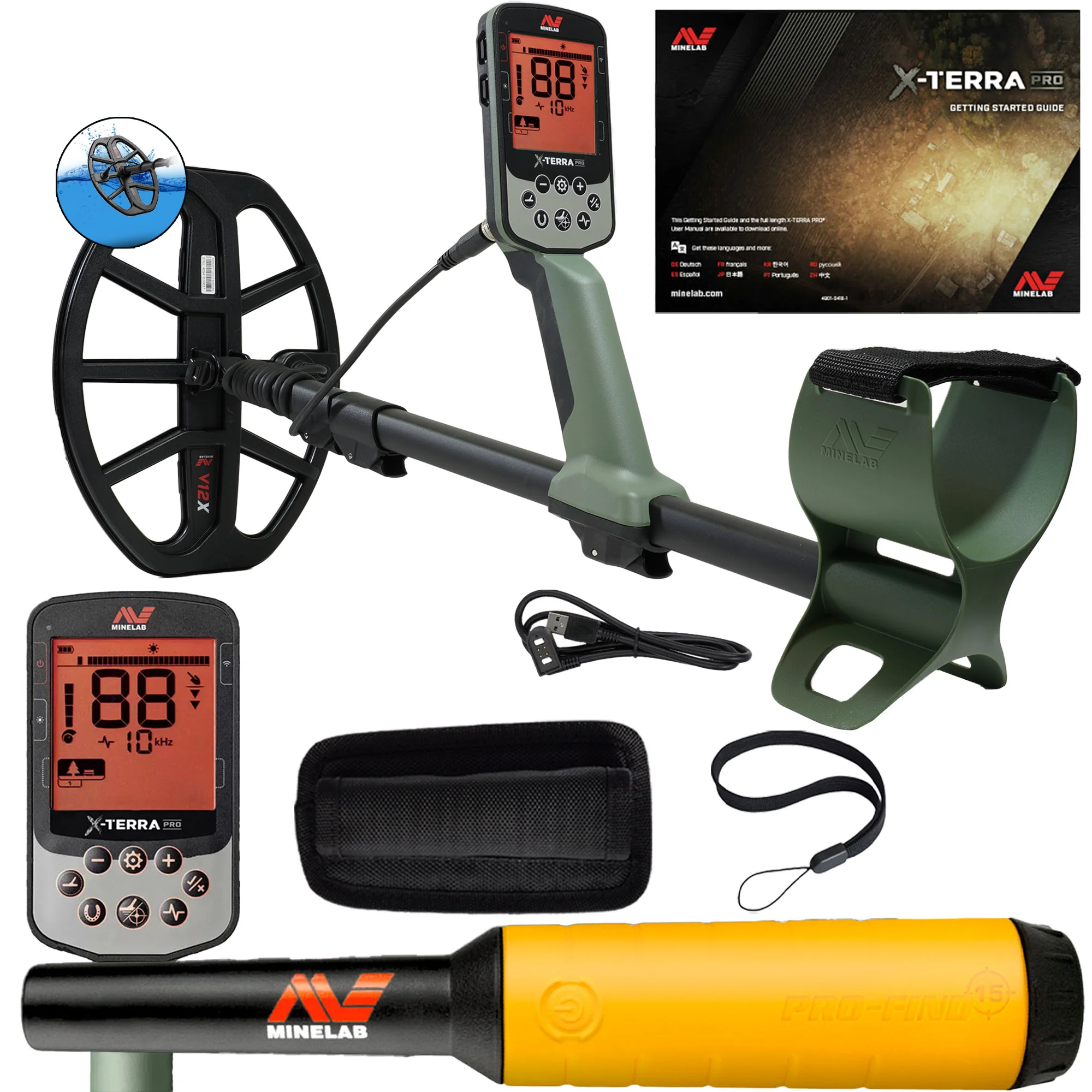 Minelab X-TERRA PRO Metal Detector PRO-FIND 15 - Image 2