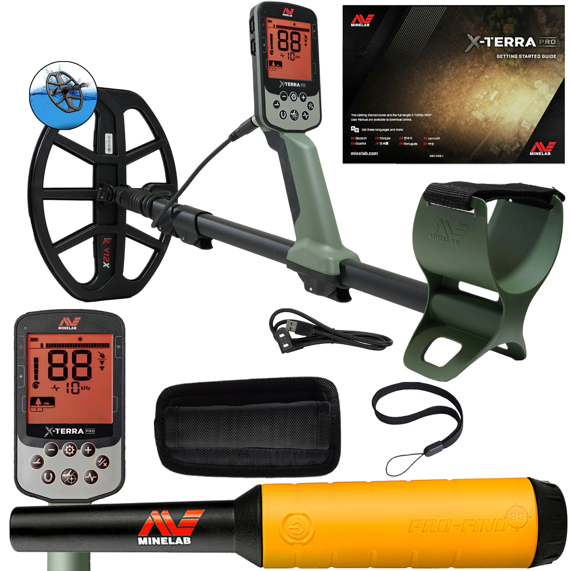 Minelab X-TERRA PRO Metal Detector PRO-FIND 20 - Image 2