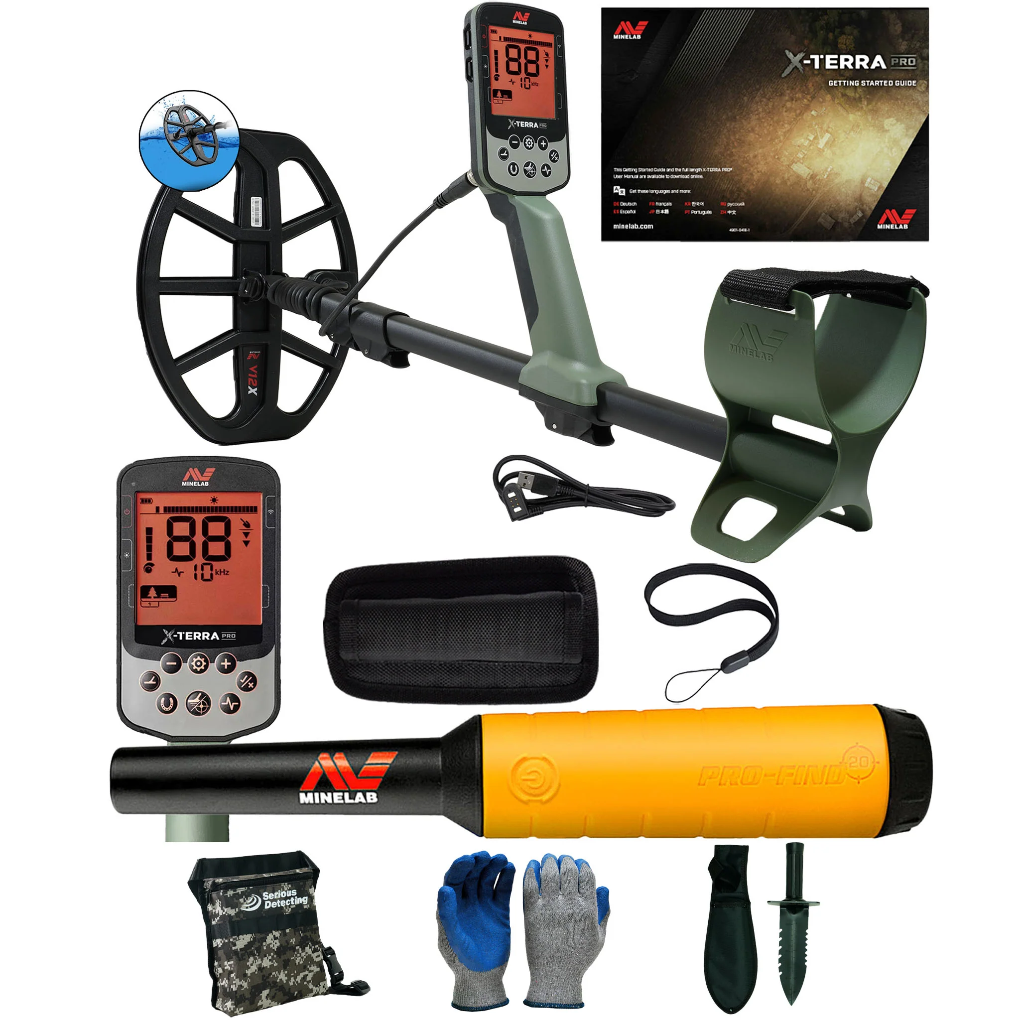 Minelab X-TERRA PRO Metal Detector PRO-FIND 20 - Image 1