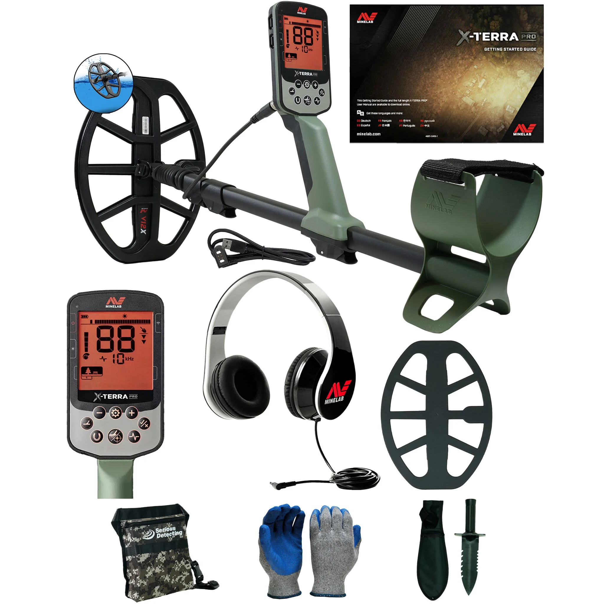 Minelab X-TERRA PRO Metal Detector HEADPHONES - Image 1