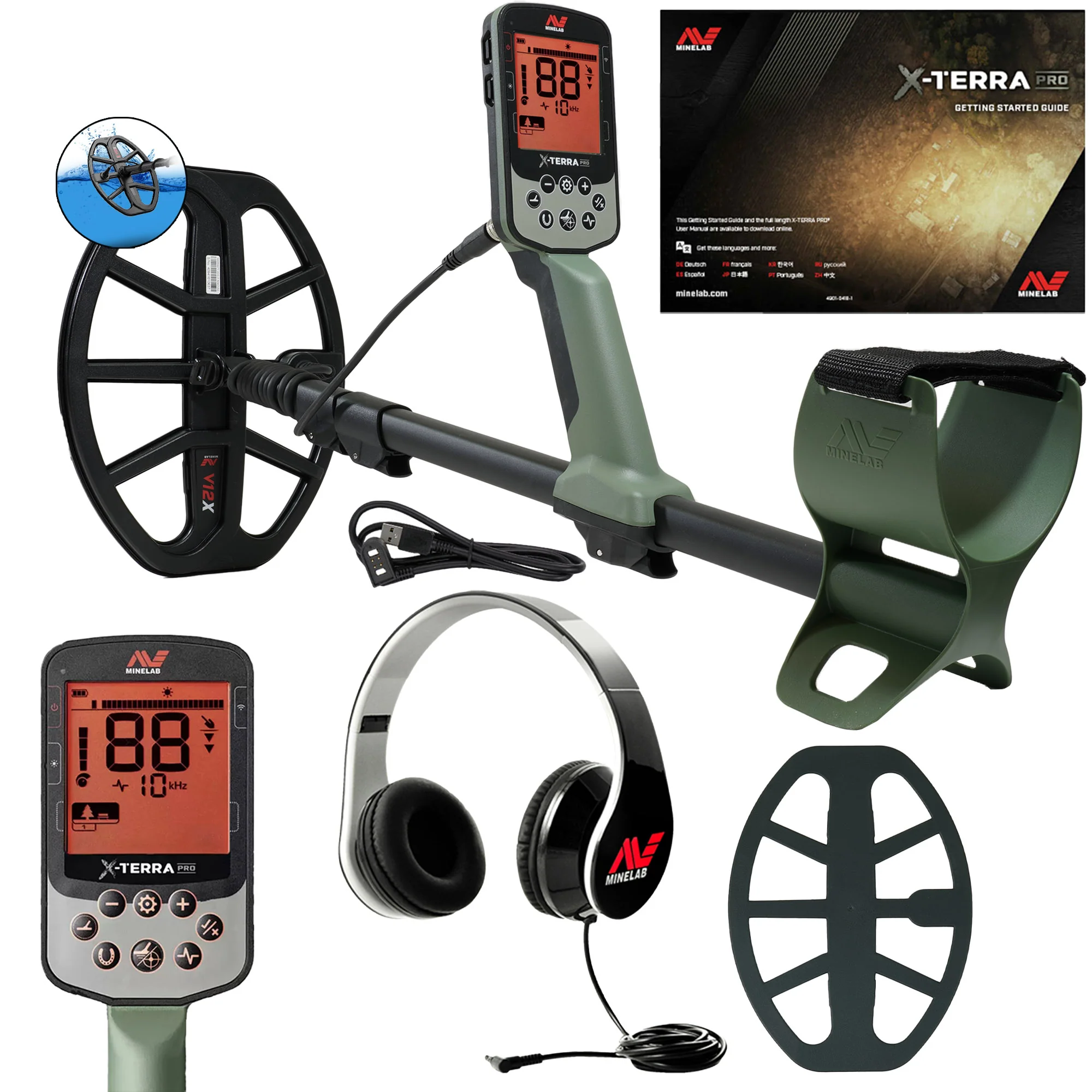 Minelab X-TERRA PRO Metal Detector HEADPHONES - Image 2