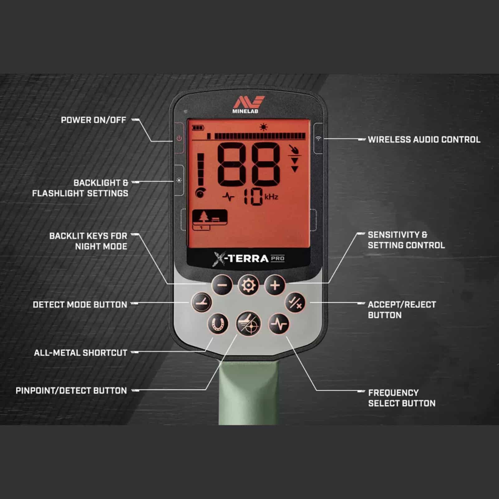 Minelab X-TERRA PRO Metal Detector (Open Box) - Image 2