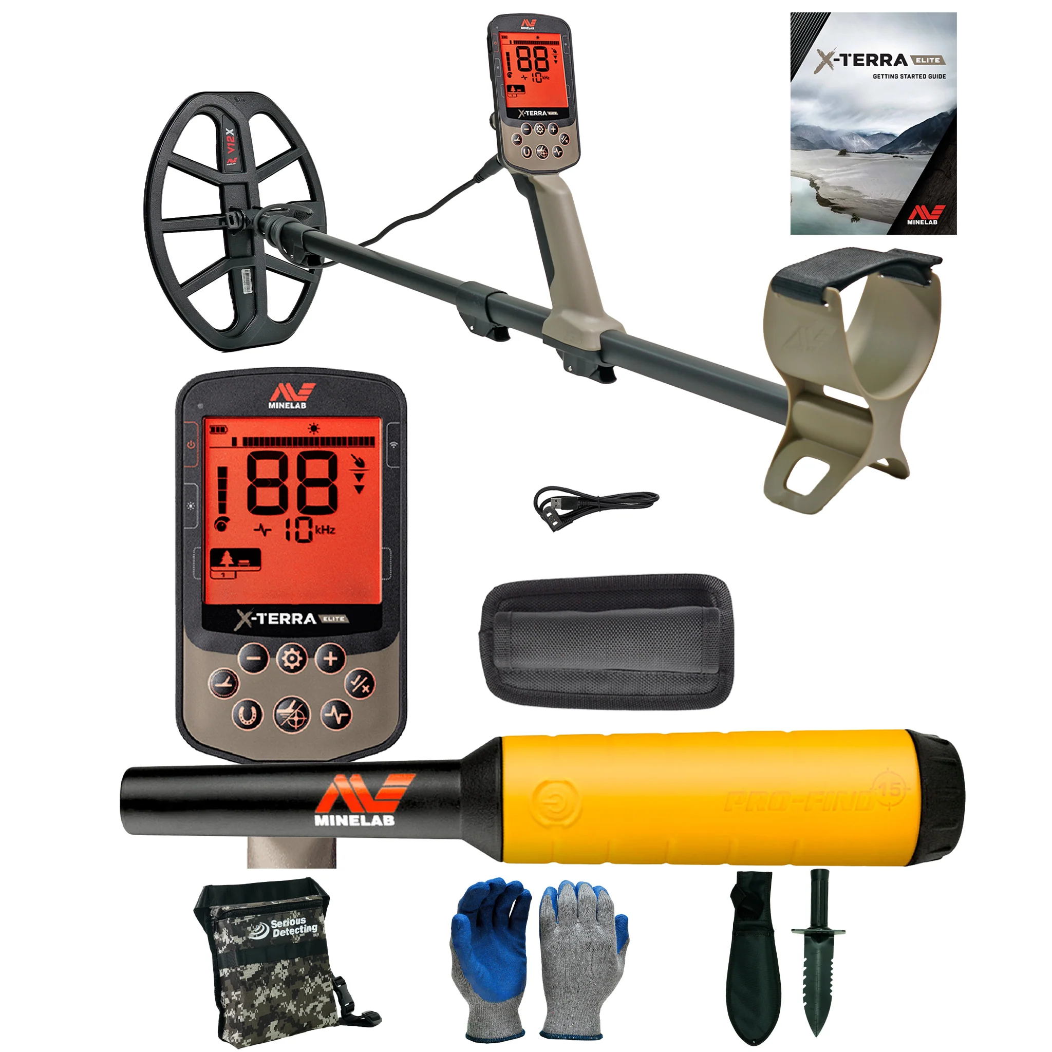 Minelab X-TERRA ELITE Waterproof Metal Detector - Image 1