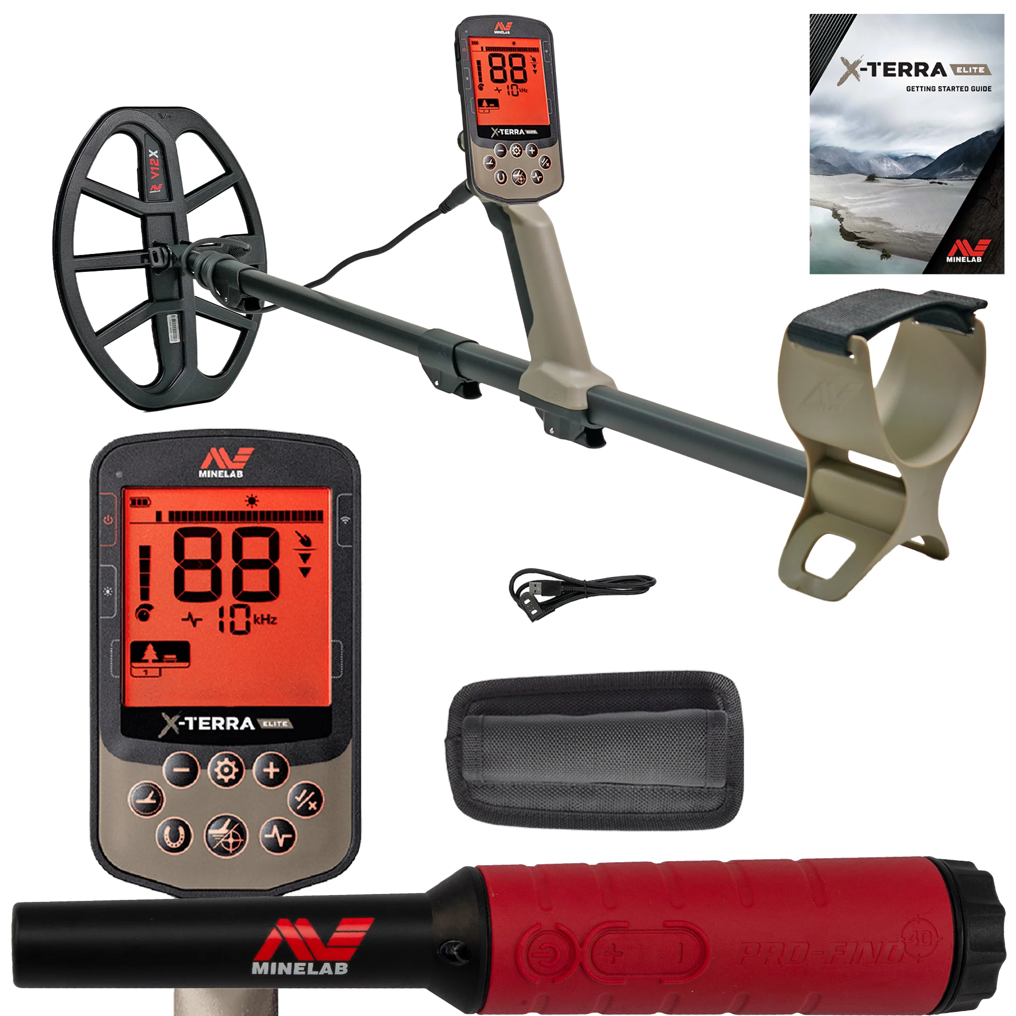 Minelab X-TERRA ELITE Waterproof Metal Detector with FREE Pro-Find 40 Pinpointer - Image 2