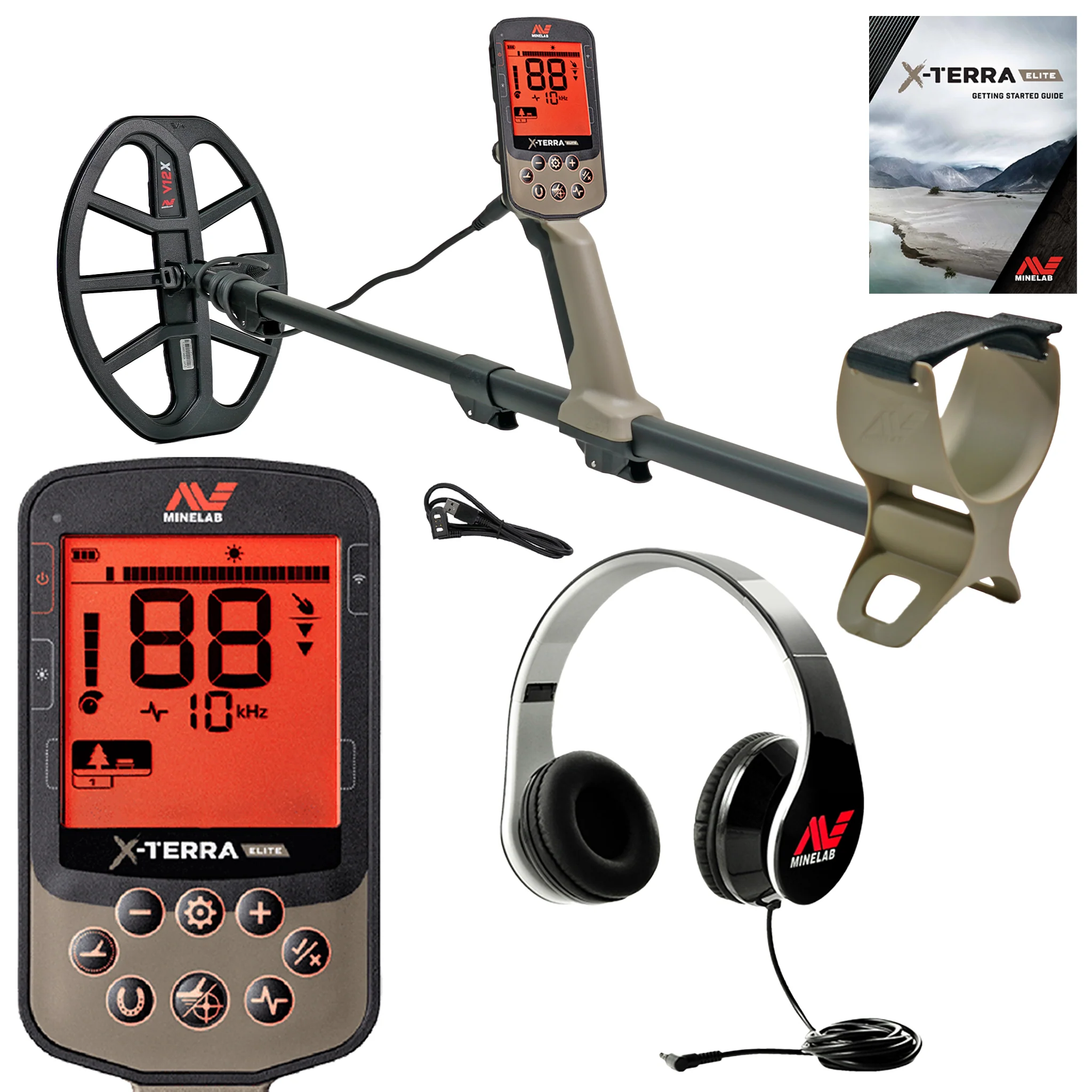 Minelab X-TERRA ELITE Waterproof Metal Detector with Wired Headphones - Image 2