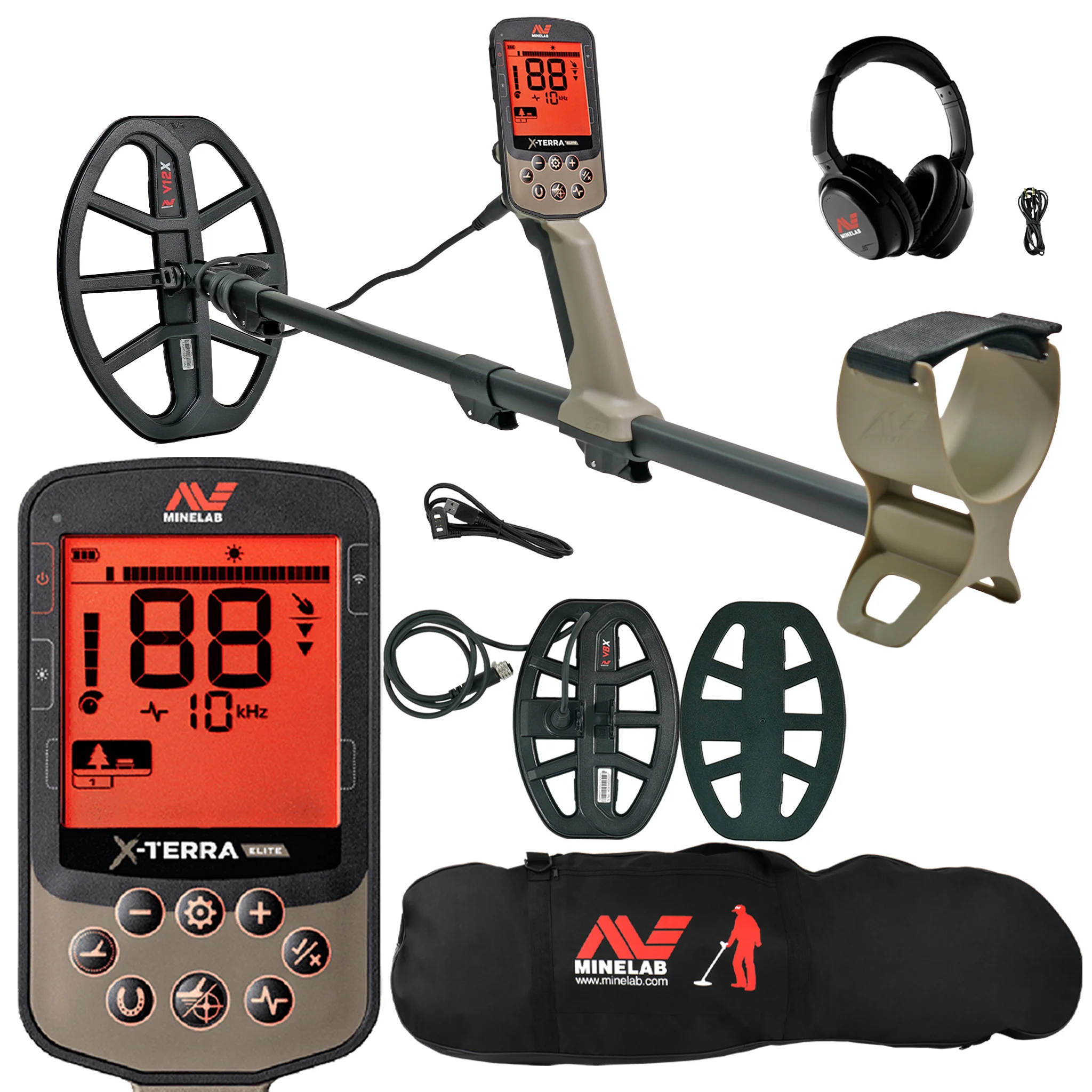 Minelab X-TERRA ELITE Expedition Pack Waterproof Metal Detector with Carry Bag - Image 2
