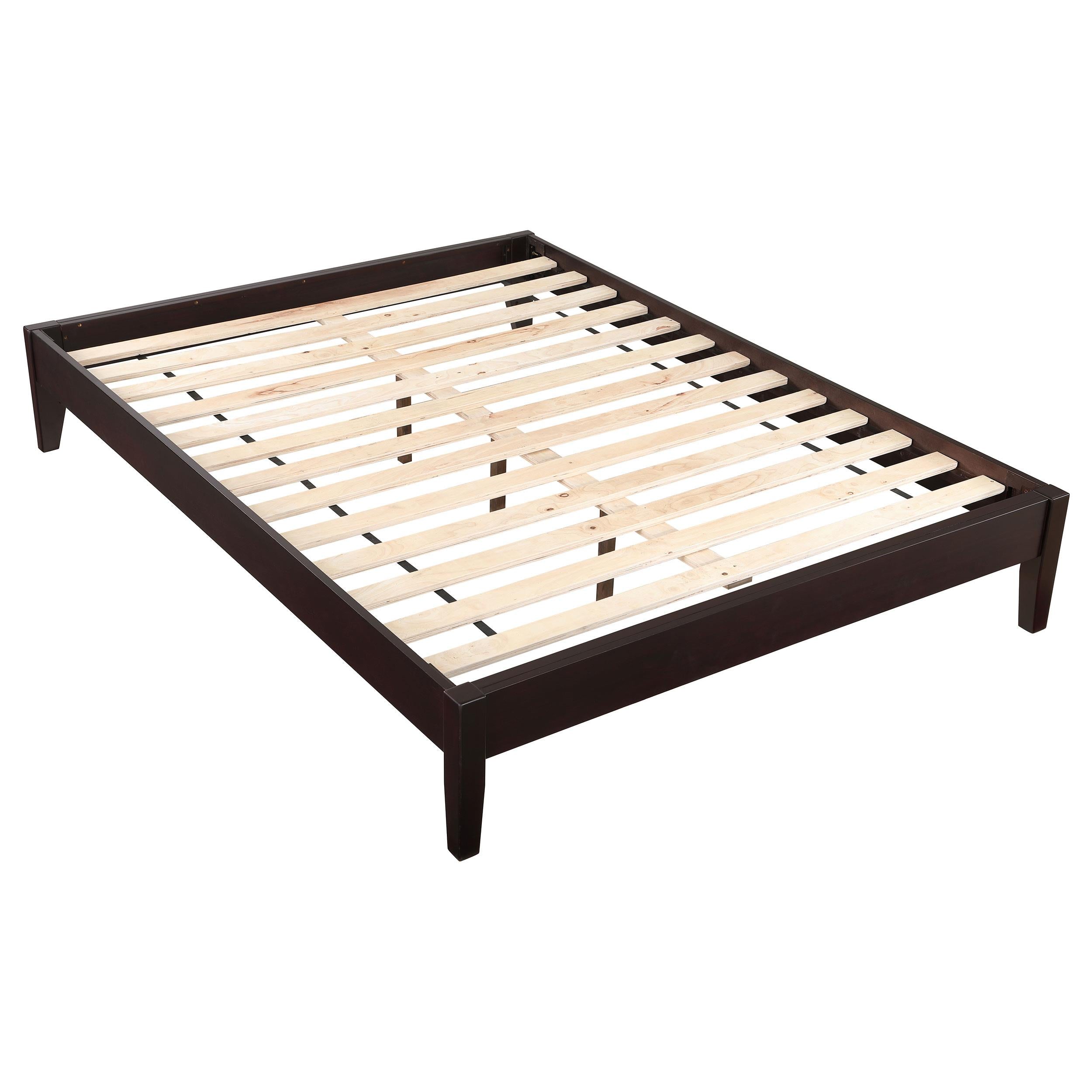 Coaster Furniture Hounslow 300555KE Eastern King Universal Platform Bed - Cappuccino - Image 3