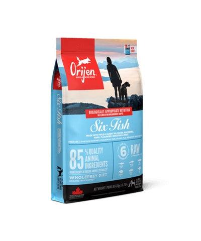 Orijen Whole Prey 6 Fish Dog Food - 100% Natural, Completely Grain-Free - 6 kg or 11.4 kg - Image 1