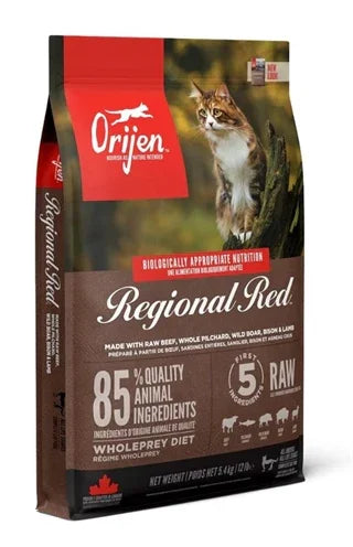Orijen Regional Red Cat – High-protein cat food with red meat - Image 1