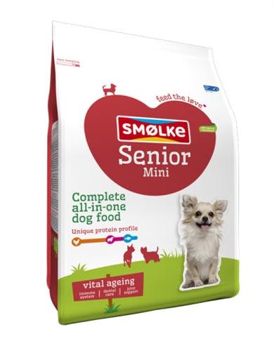 Smølke Senior Mini - For small senior dogs from 8 years and up to 10 kg - 3 kg bag - Image 1