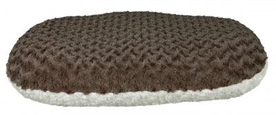 Trixie Kaline Oval Cushion, grey/white – soft dog cushion - for small and large dogs - Image 2
