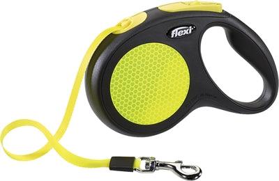 Flexi Retractable Line New Classic Tape Neon - 5 meters retractable belt - S to L - Image 2