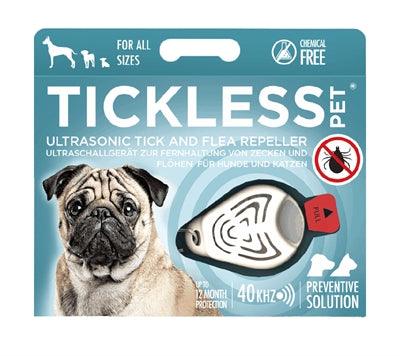 Tickless tick & flea repellent – Ultrasonic, odorless and poison-free alternative (beige)