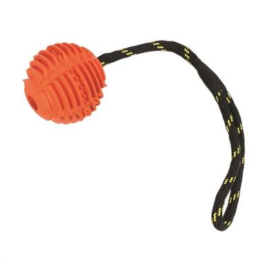 Happy Pet Atomic Ball on Rope – 35 x 7 x 7 cm – Fetching Toy - Image 3