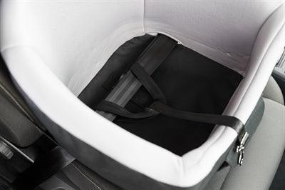 Trixie Car Dog Bed – Black/Grey – 45 x 42 x 39 cm – Elevated Car Seat up to 8 kg with Short Leash - Image 3
