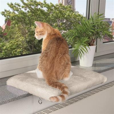 Trixie Cat Bed Window Sill Light Grey - Image 3