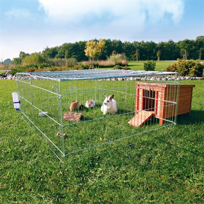 Trixie Natura Rodent Run with Galvanized Metal Roof - Image 3