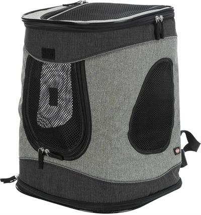Trixie Dog Bag Timon Black/Gray – Ideal travel bag for dogs up to 12kg