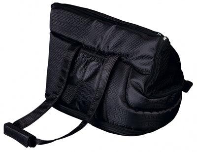 Trixie Dog Bag Riva Black – Handy for walking and public transport – up to 8kg