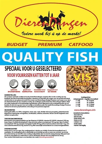 Budget Premium Quality Fish – Complete cat food with herring and rice