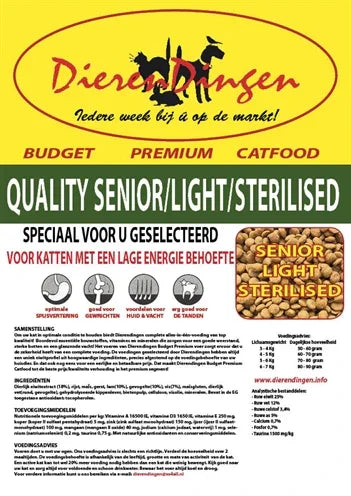 Budget Premium Quality Senior – Complete food for older and sterilized cats