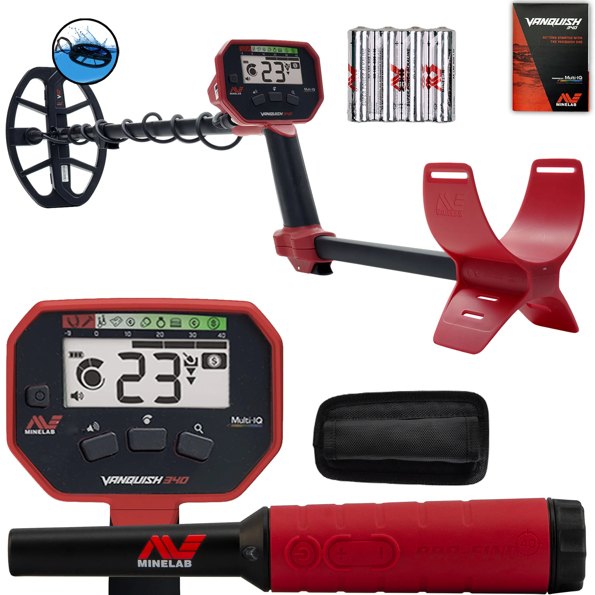 Minelab VANQUISH 340 Metal Detector with Pro-Find 40 - Image 2