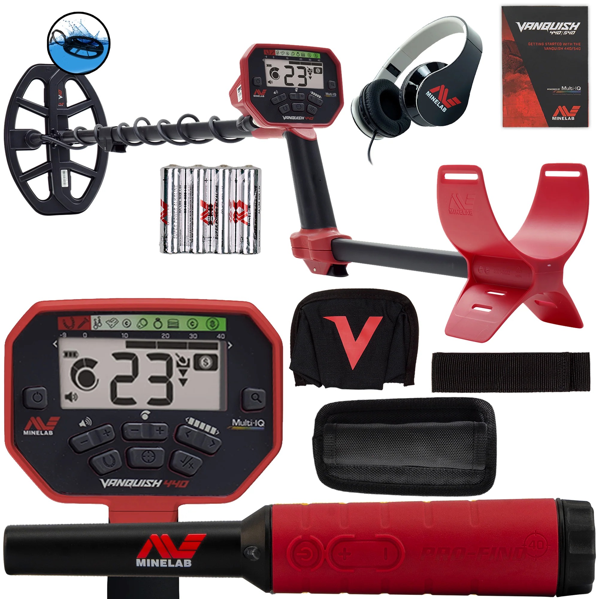 Minelab VANQUISH 440 Metal Detector with Minelab Pro-Find 40 Pinpointer - Image 2