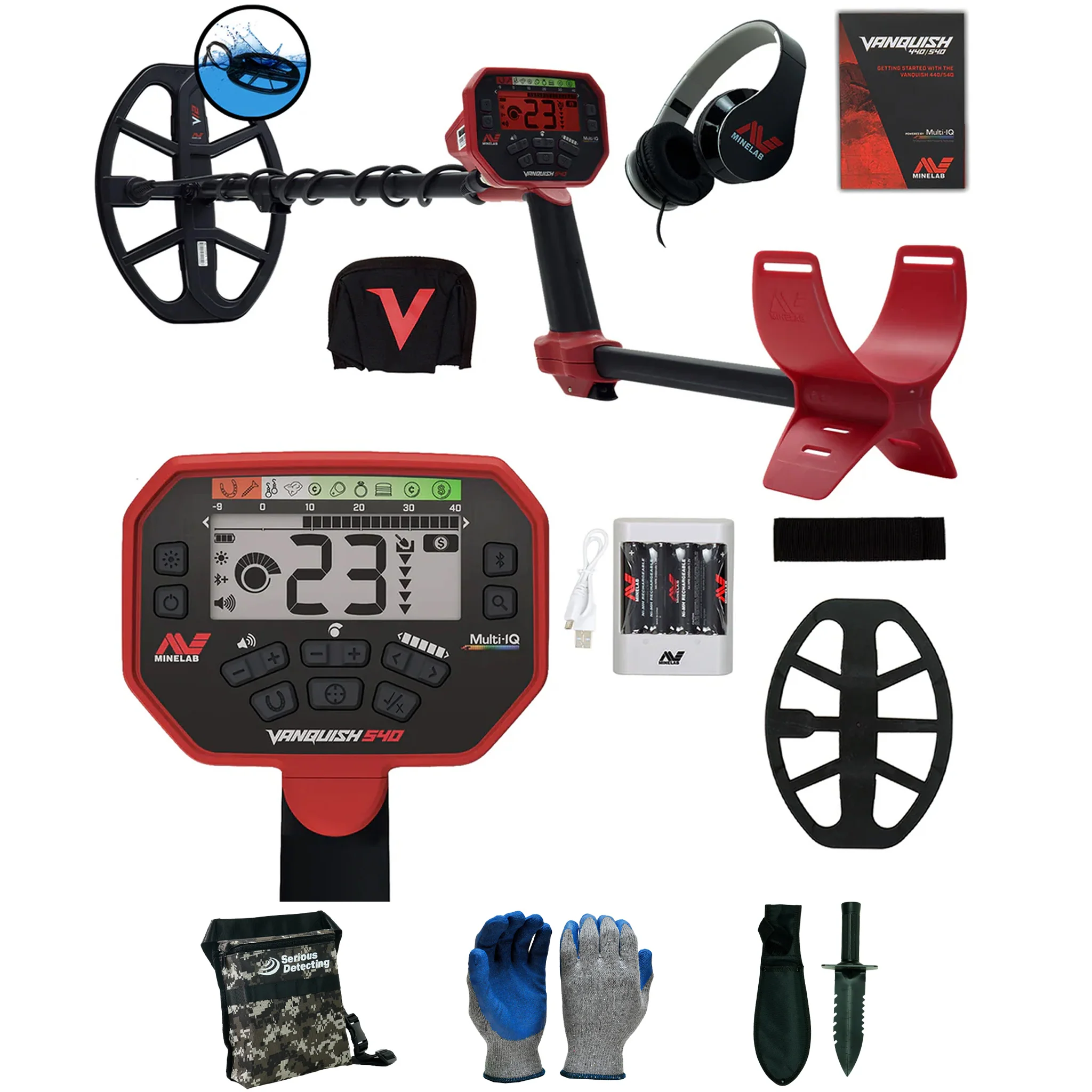 Minelab VANQUISH 540 Metal Detector - Image 1