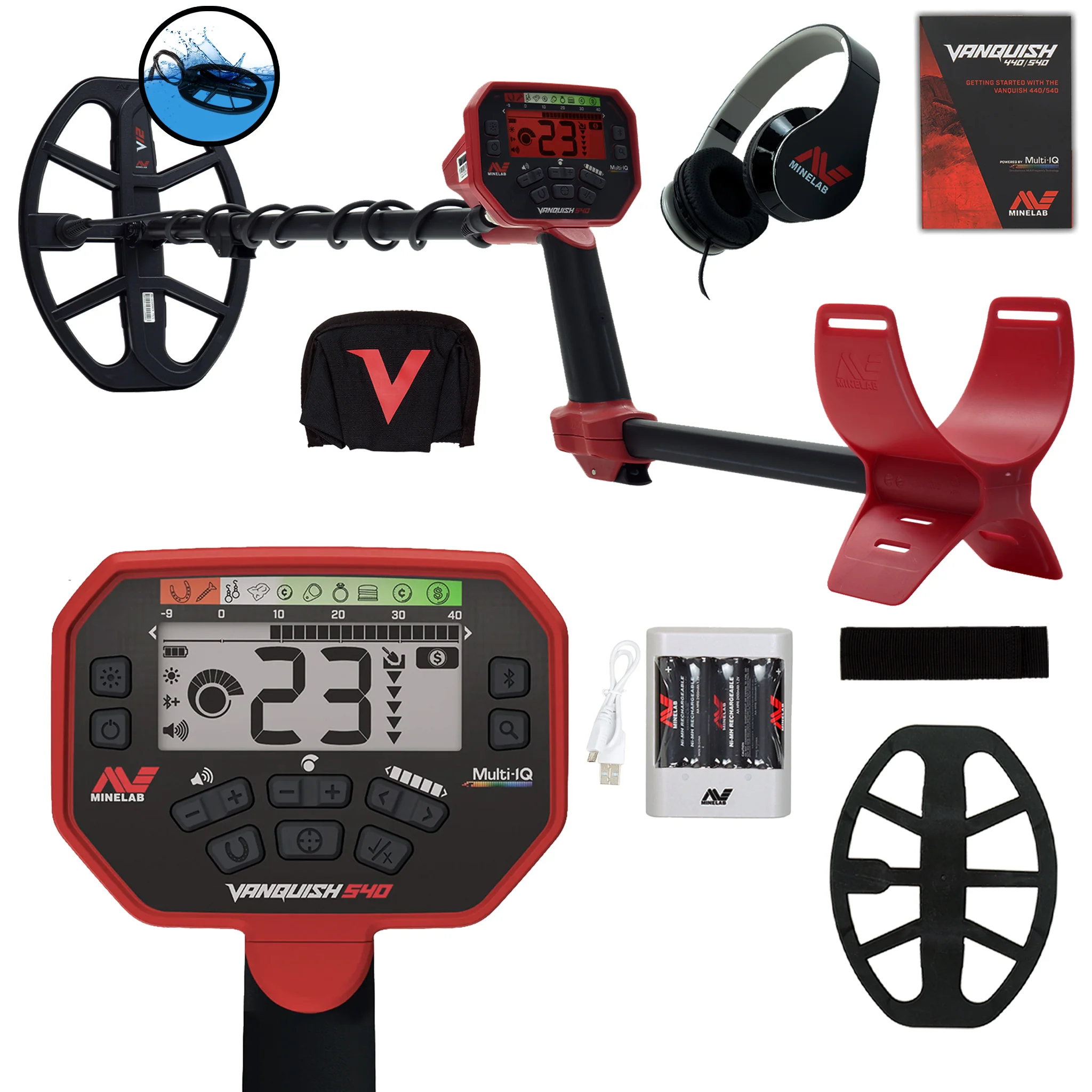 Open Box- Minelab VANQUISH 540 Metal Detector - Image 1