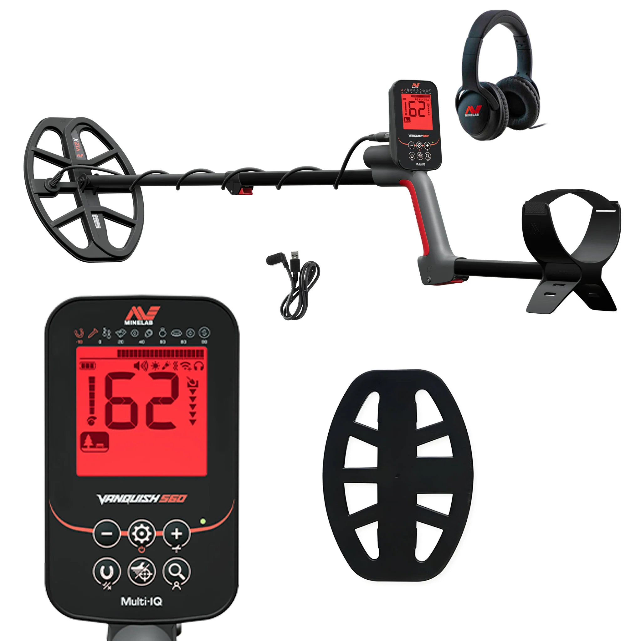 Minelab VANQUISH 560 Waterproof Multi-Frequency Detector - Image 2