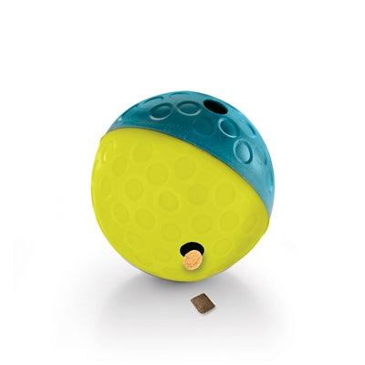 Treat Tumble Blue S - interactive snack ball - bouncing dog toy - Image 1