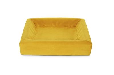 Bia Bed Royal Velvet Cover for Dog Basket Ochre