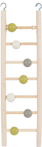 Zolux Wooden Ladder with 7 Rungs and Beads