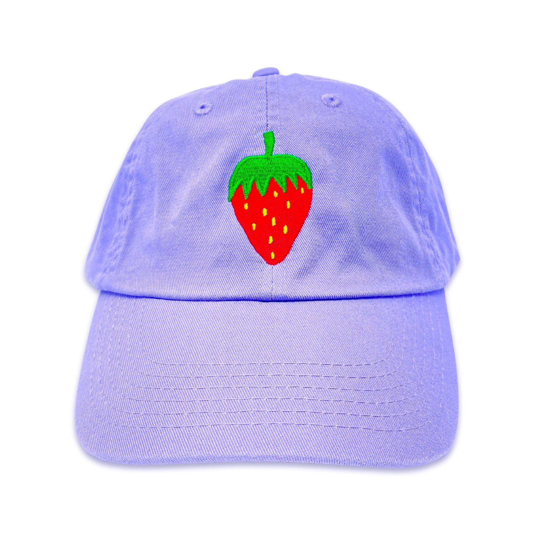 Embroidered Strawberry Hat - Image 1