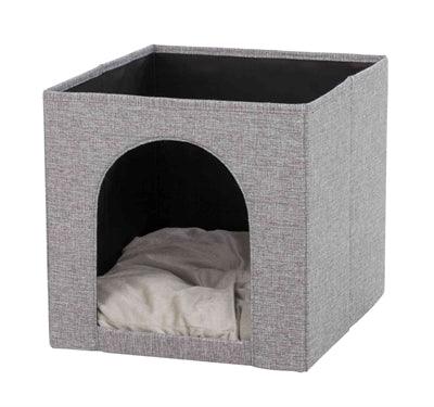 Trixie Igloo Cat Bed Ella Grey