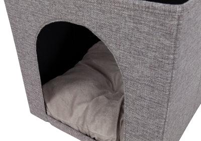 Trixie Igloo Cat Bed Ella Grey - Image 2