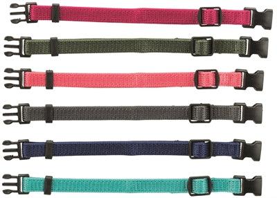 Trixie Puppy Collar Set – – Easily tell puppies apart – Set of 6 colors – Size SM