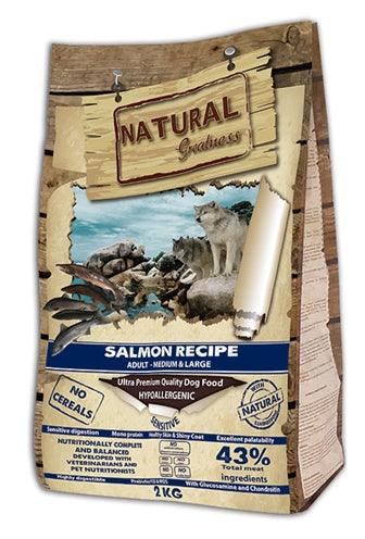 Natural Greatness - Hypoallergenic Grain-Free Dog Food for Medium Dogs - 2 kg - Image 1