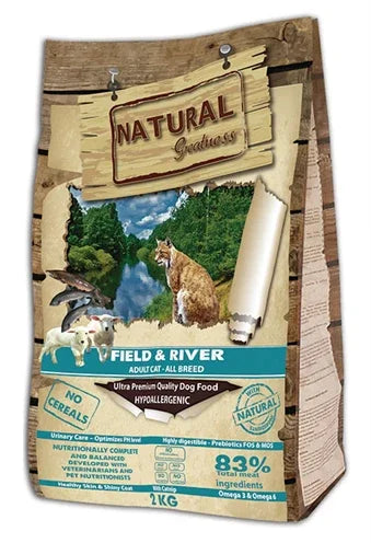 Natural Greatness Field & River – Premium cat food with salmon and lamb - Image 1