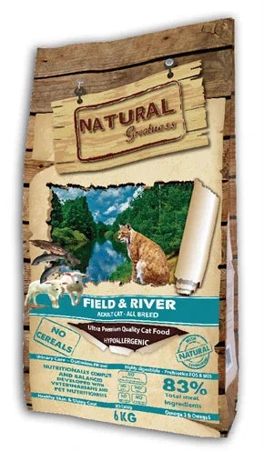 Natural Greatness Field & River – Premium cat food with salmon and lamb - Image 2