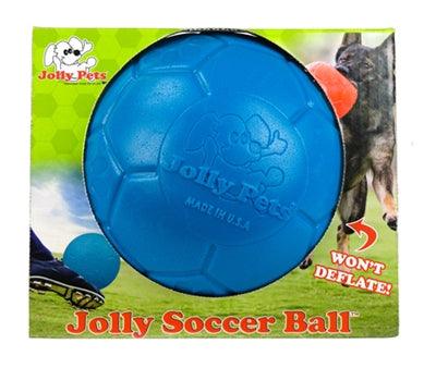 Jolly Soccer Ball Blue - Soccer ball specially developed for dogs - 20 cm - Image 1