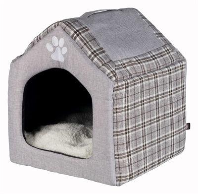 Trixie Relax Igloo Dog House Silas Gray / Cream – Basket for puppies and smaller dogs