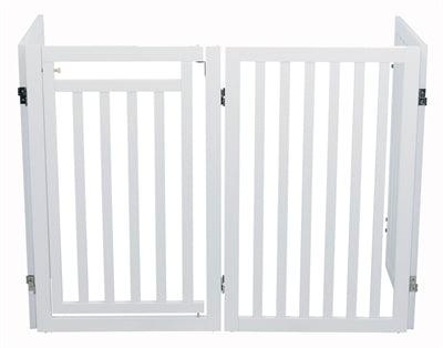 Trixie Dog Gate With Door White