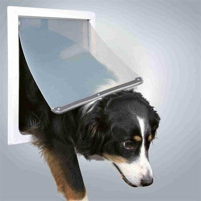 Trixie 2-Way Dog Flap White - Image 2